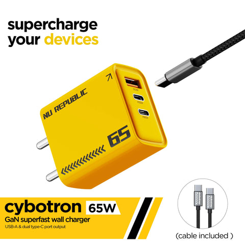 Cybotron 65W GaN Superfast Wall Charger