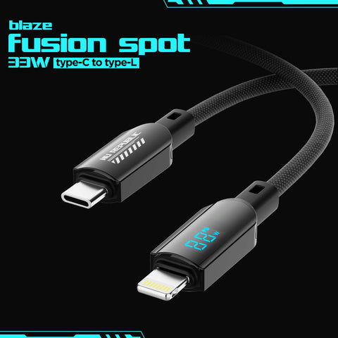 Blaze Fusion Spot  LED Display Cable (Type-C to Type-L)