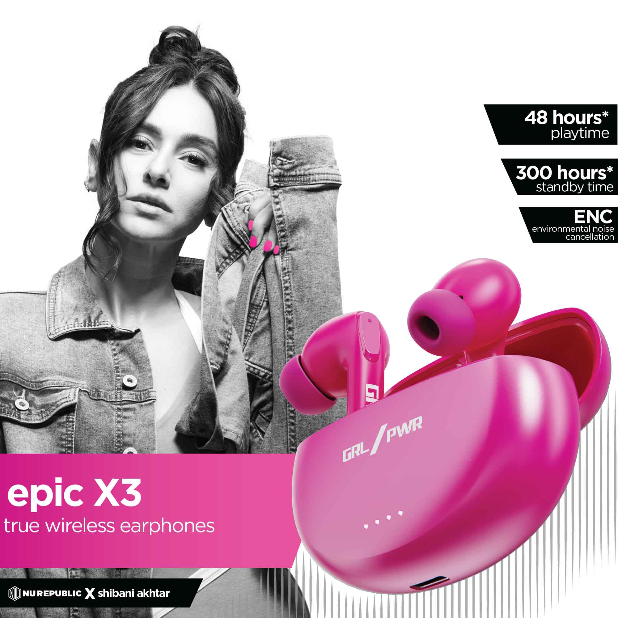 Epic X3 Hot Pink