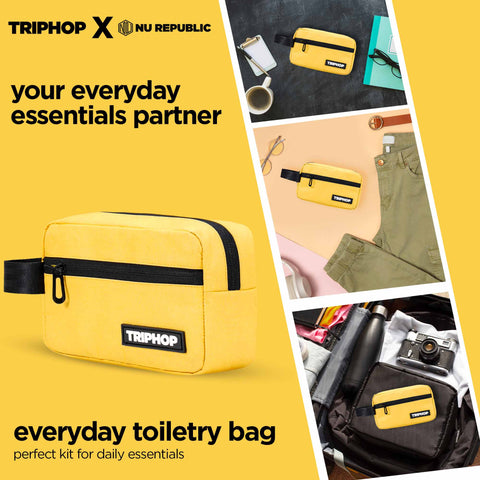 Everyday Toiletry Bag (Yellow)