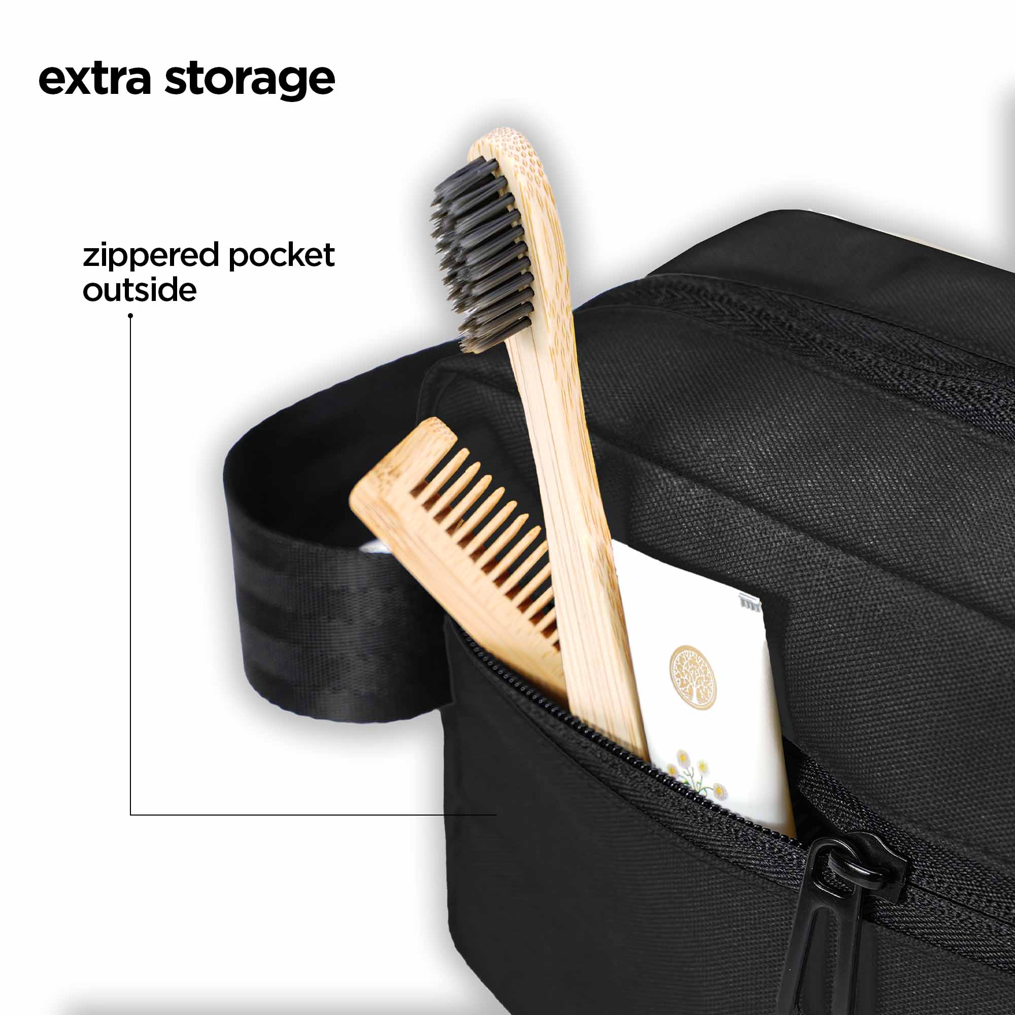 Everyday Toiletry Bag (Black)