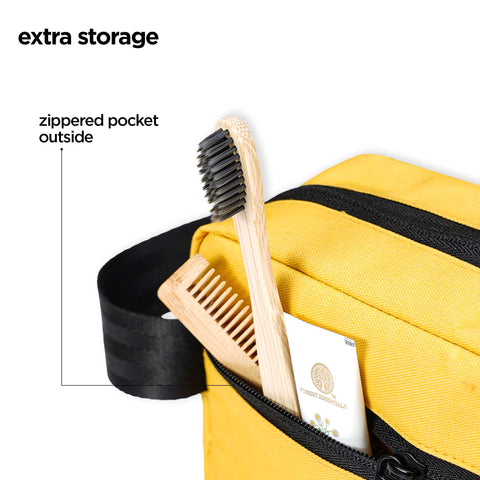 Everyday Toiletry Bag (Yellow)